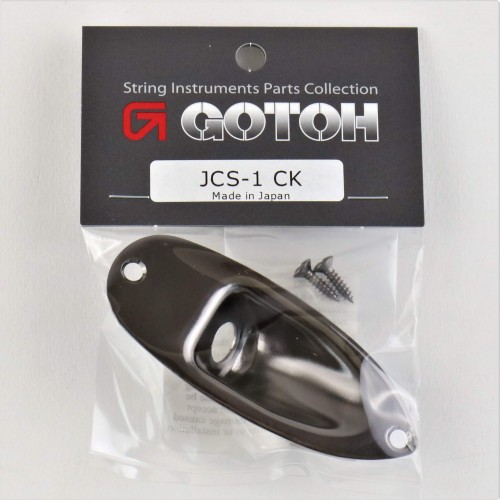 GOTOH JACK PLATE FOR STRATOCASTER COSMO BLACK