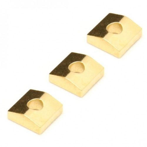 FLOYD ROSE ORIGINAL NUT CLAMPING BLOCKS GOLD 3 PCS