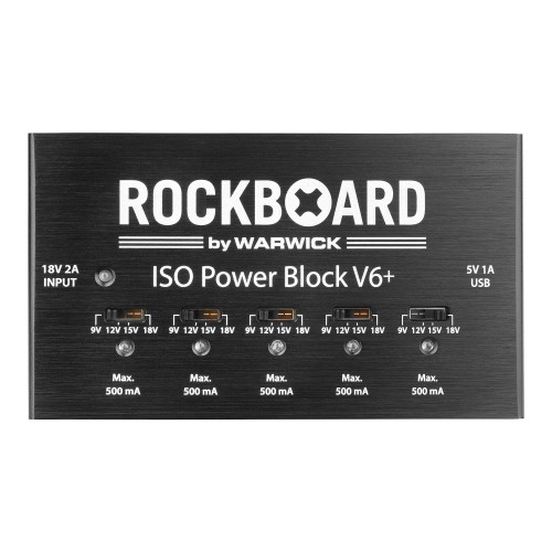 ROCKBOARD POWER BLOCK ISO 6 PLUS