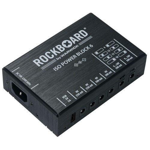 ROCKBOARD POWER BLOCK ISO 6 IEC ALIMENTATORE