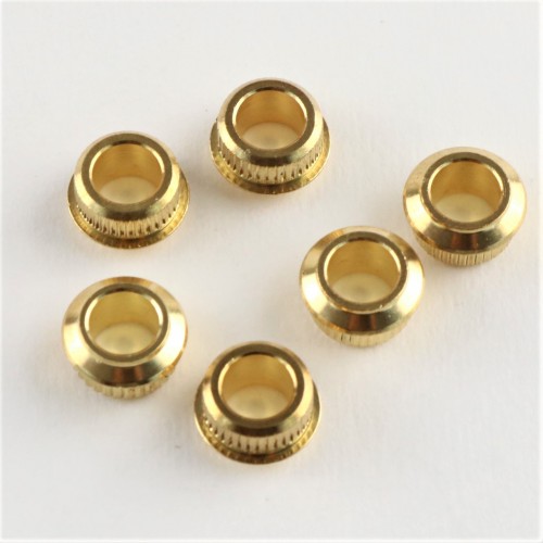 ADAPTER BUSHING FOR VINTAGE TUNERS GOLD SET/6