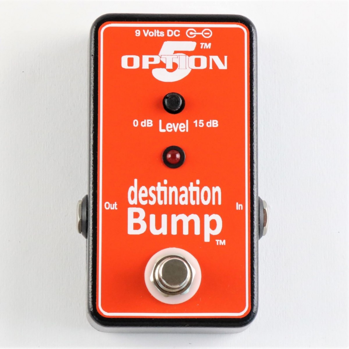OPTION 5 DESTINATION BUMP