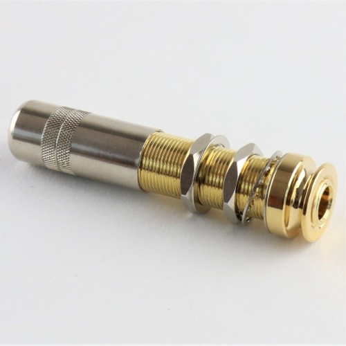 ACOUSTIC JACK W/PIN END GOLD