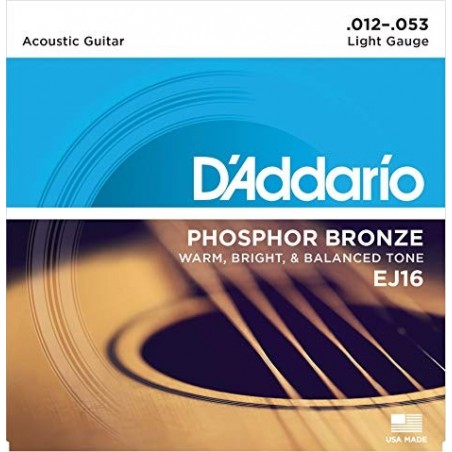 D'ADDARIO EJ16 - Phosphor Bronze .012/.053